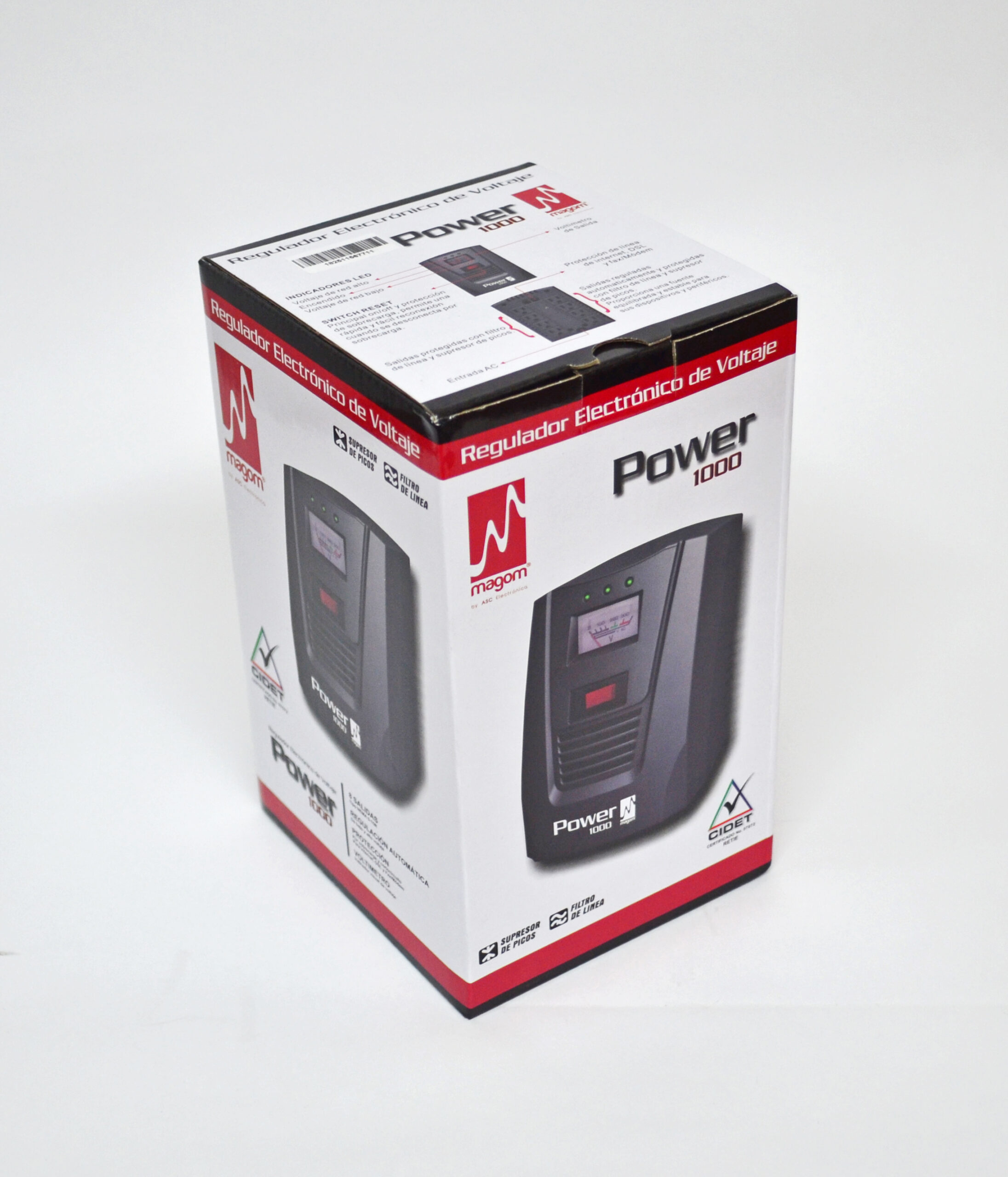 REGULADOR POWER 1000 8 TOMAS