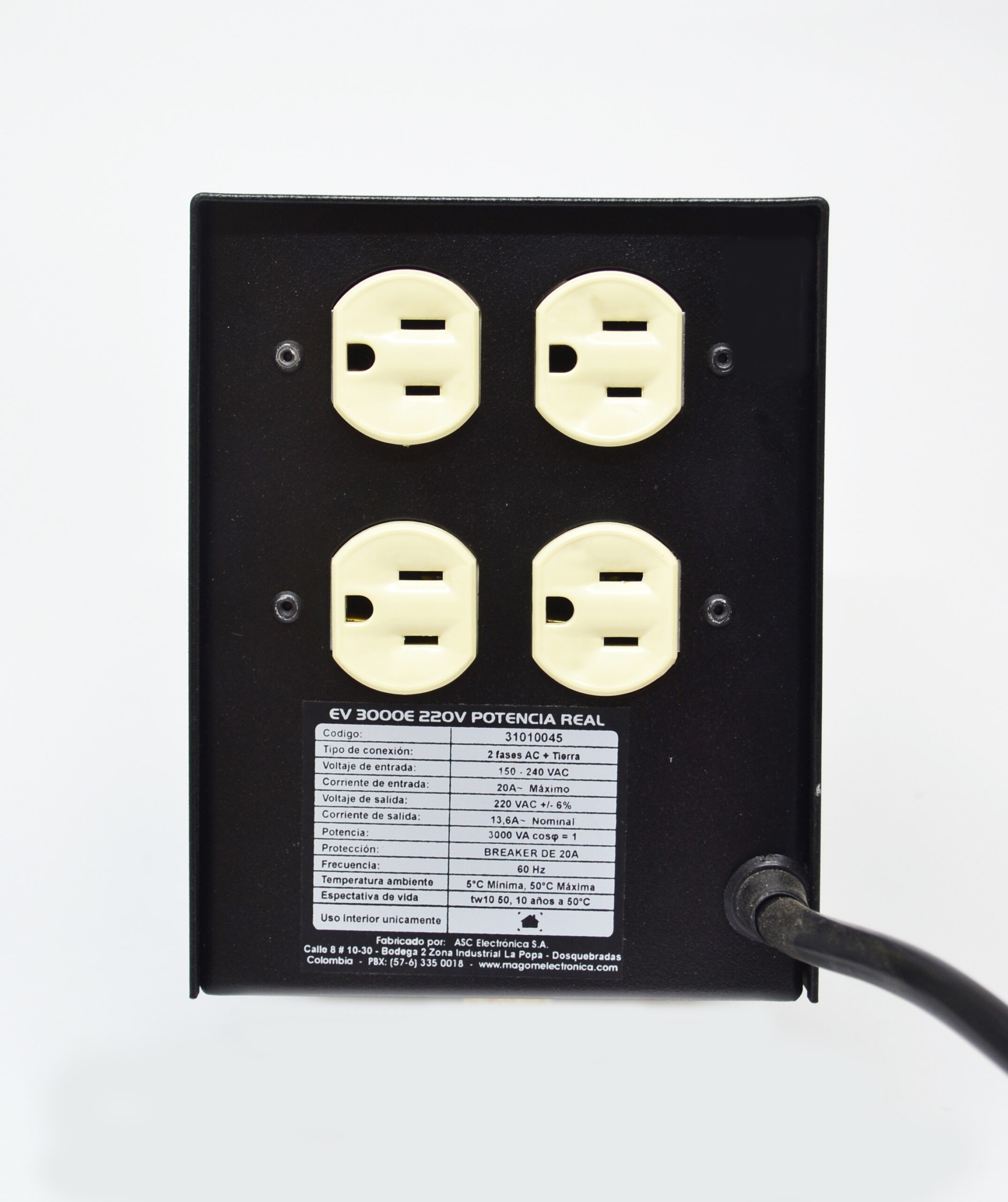 REGULADOR EV 3000E 220V - Image 4