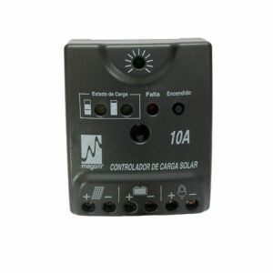 CONTROLADOR SOLAR 12/24V 10 AMP