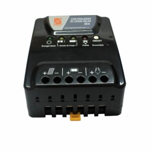 CONTROLADOR SOLAR 12/24V 30 AMP