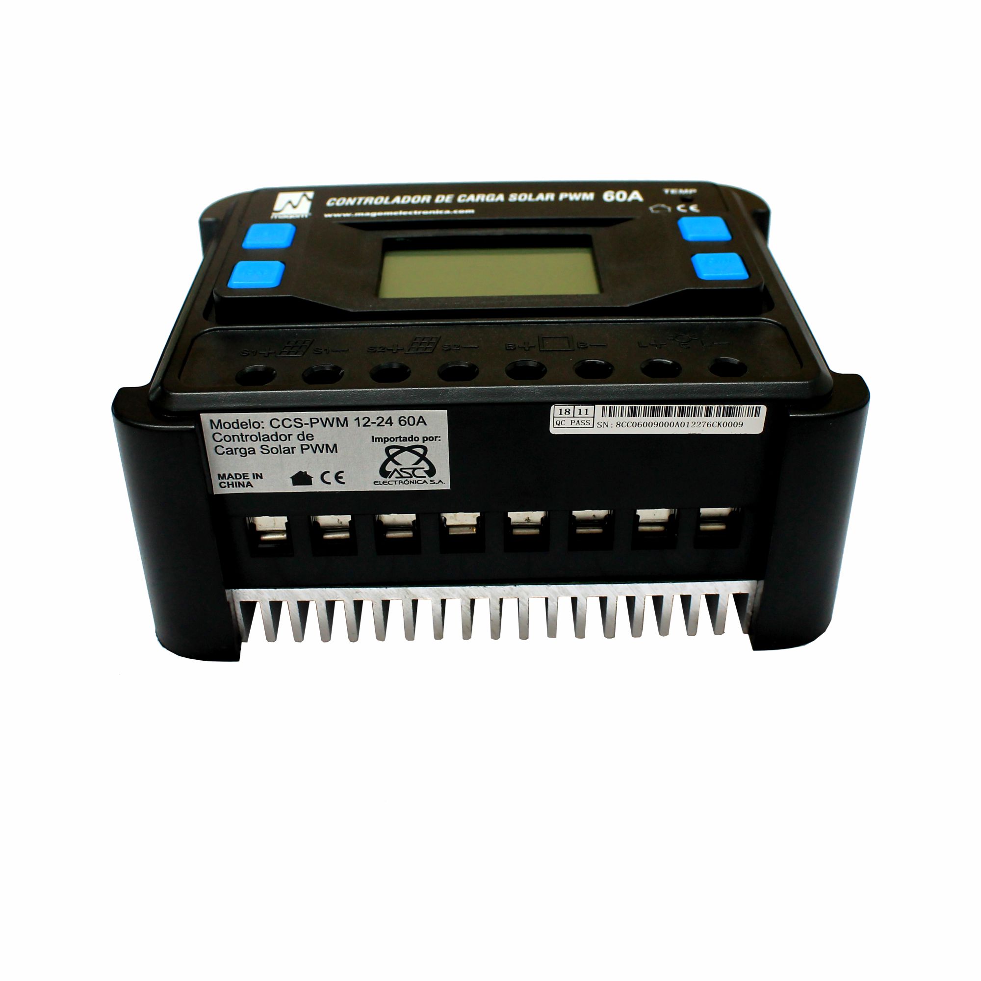 CONTROLADOR SOLAR PWM 12/24V 60A - Image 4