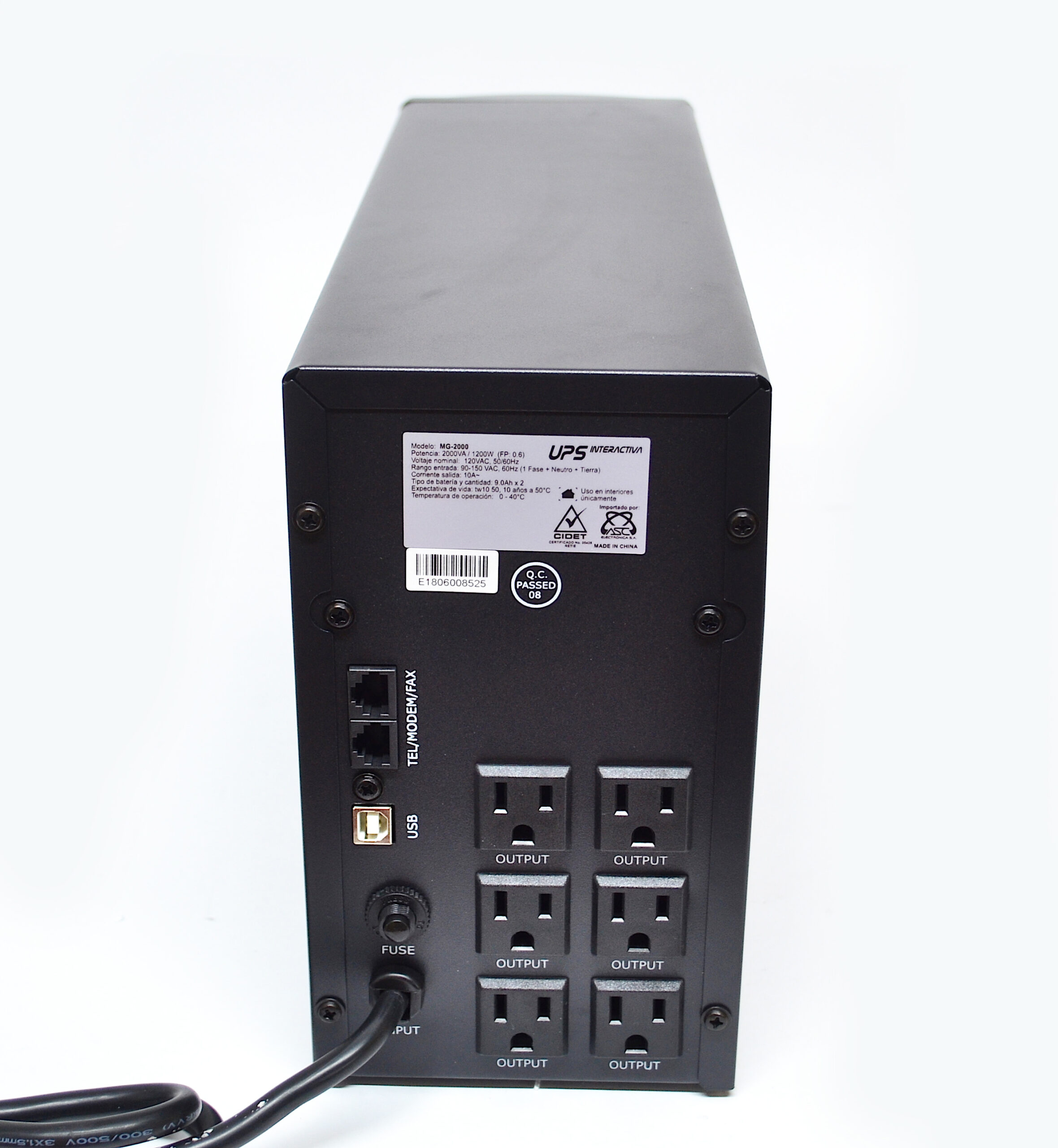 UPS INTERACTIVA MG 2000 - Image 4