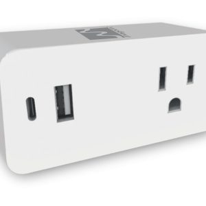 TOMACORRIENTE INTELIGENTE WIFI 120V  2 USB